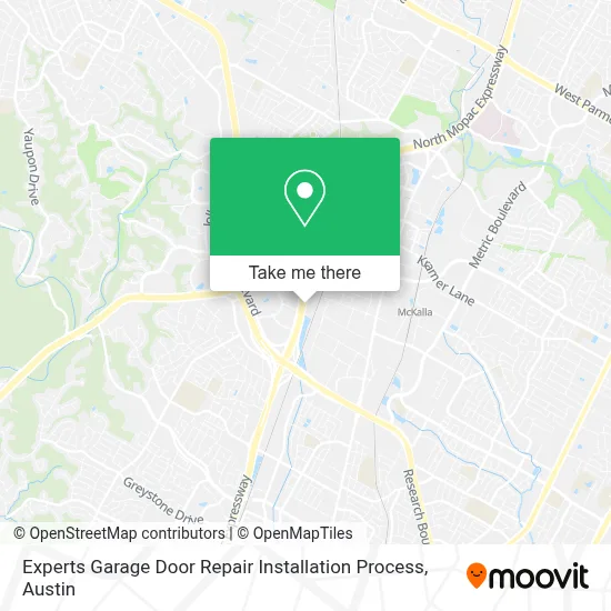 Experts Garage Door Repair Installation Process map