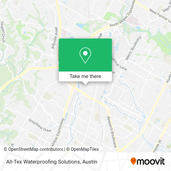 All-Tex Waterproofing Solutions map