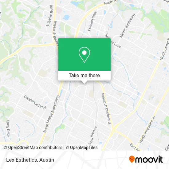 Lex Esthetics map