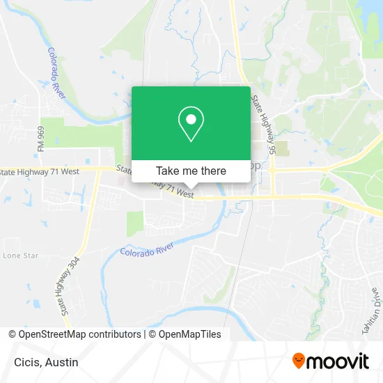 Cicis map