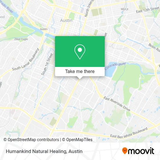 Humankind Natural Healing map