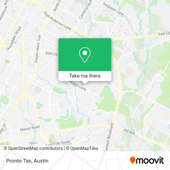 Pronto Tax map