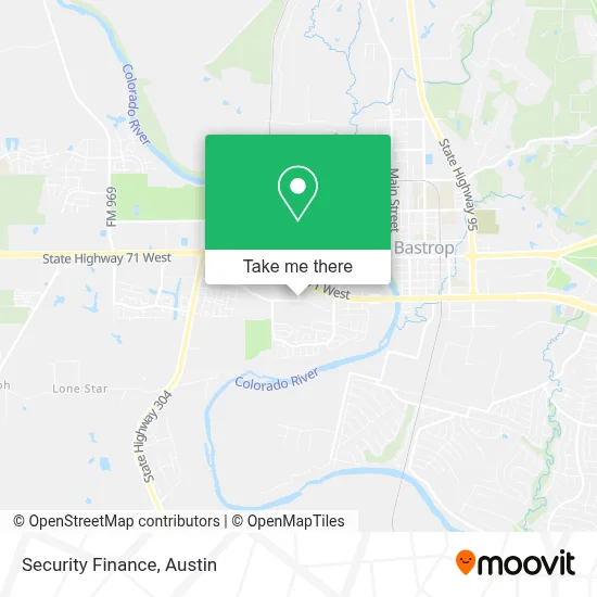 Security Finance map
