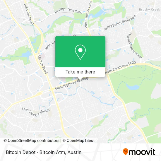 Bitcoin Depot - Bitcoin Atm map