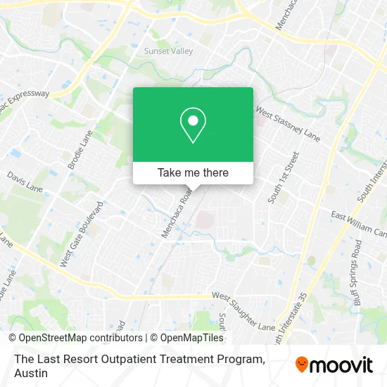 The Last Resort Outpatient Treatment Program map