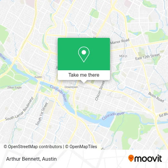 Arthur Bennett map