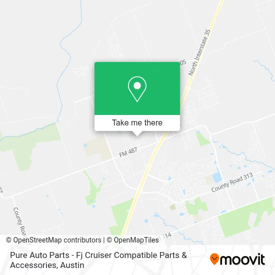 Pure Auto Parts - Fj Cruiser Compatible Parts & Accessories map
