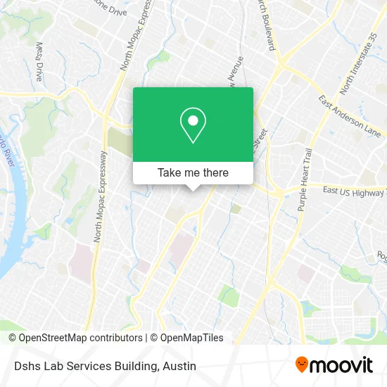 Dshs Lab Services Building map