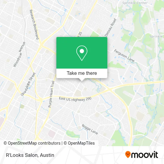 R'Looks Salon map