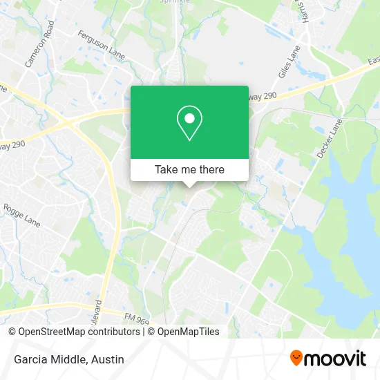 Garcia Middle map