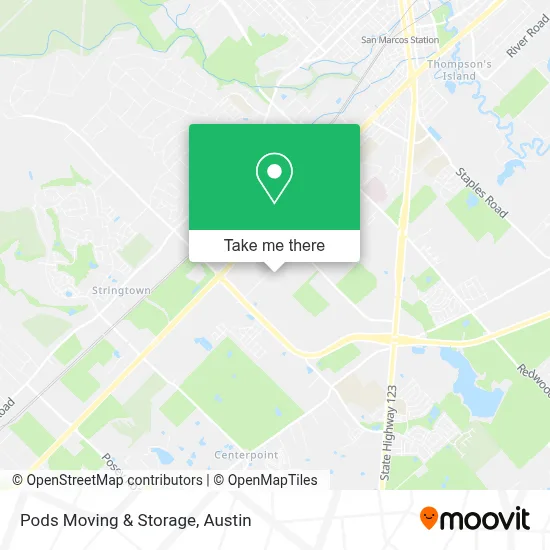 Pods Moving & Storage map
