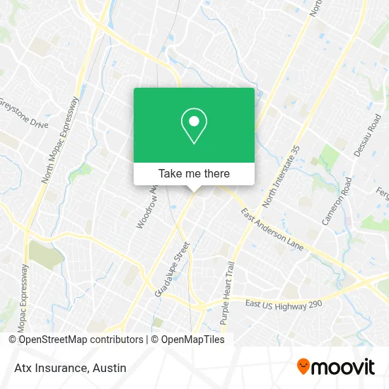 Atx Insurance map