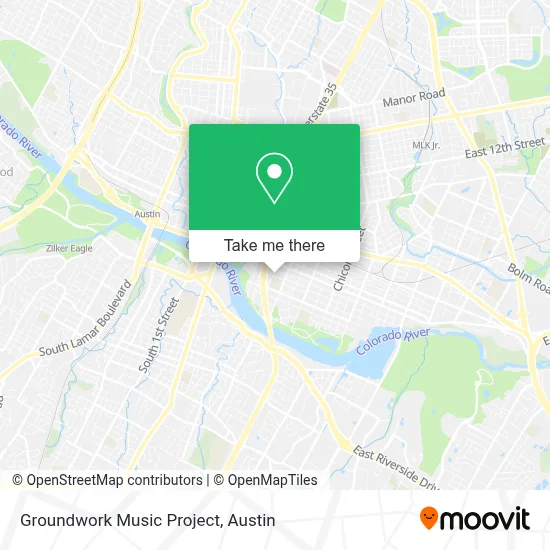 Groundwork Music Project map