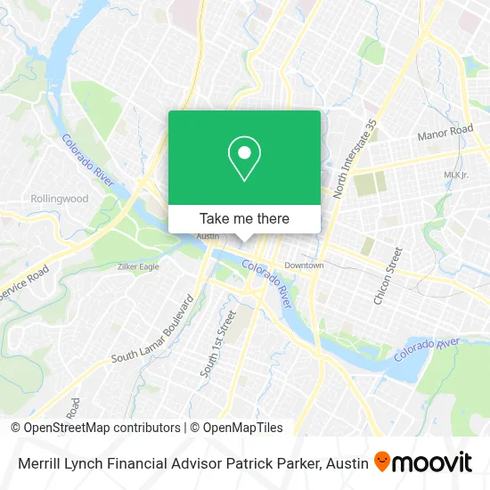 Merrill Lynch Financial Advisor Patrick Parker map