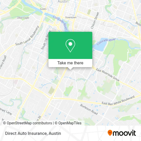 Direct Auto Insurance map