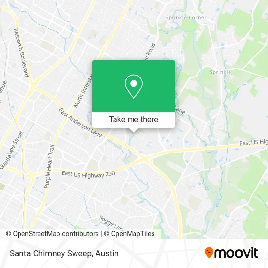 Mapa de Santa Chimney Sweep