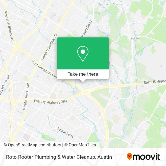 Roto-Rooter Plumbing & Water Cleanup map