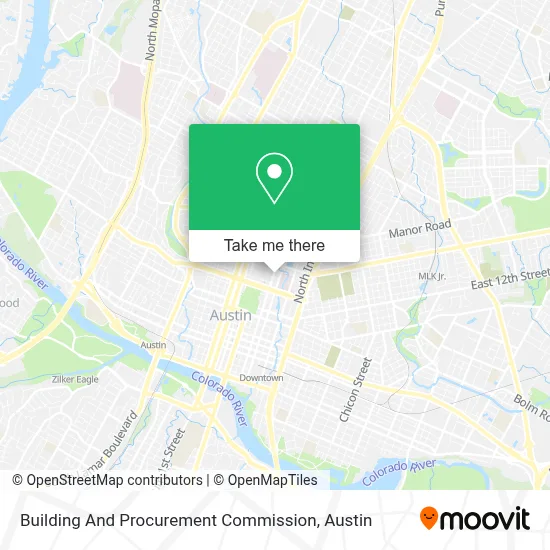 Building And Procurement Commission map