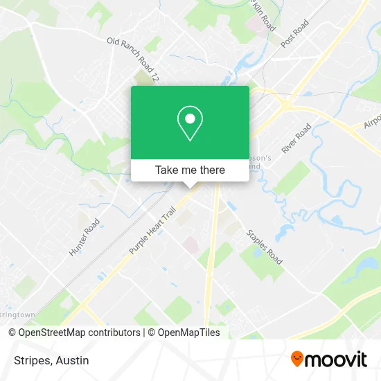 Stripes map