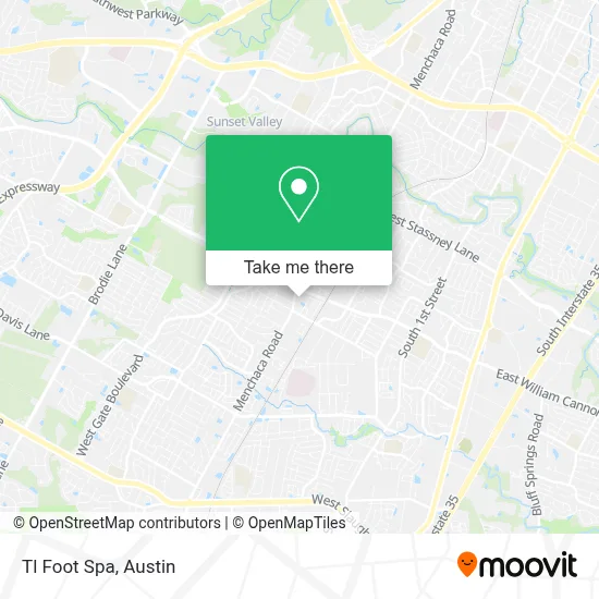 Tl Foot Spa map
