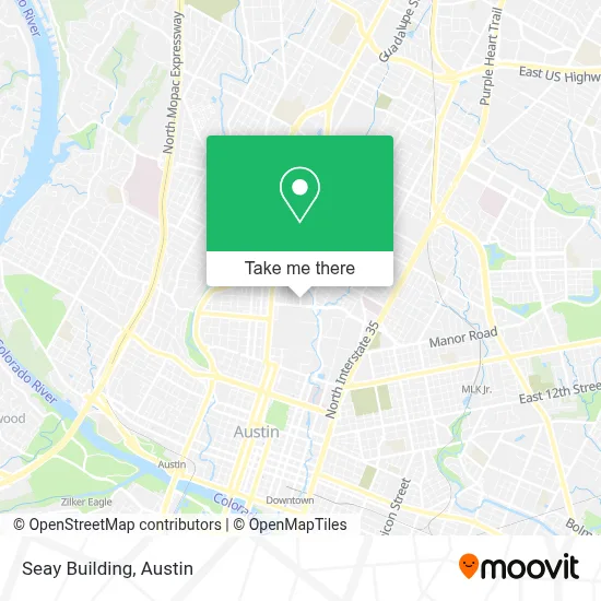 Seay Building map
