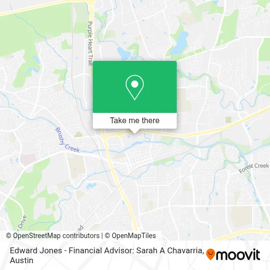 Edward Jones - Financial Advisor: Sarah A Chavarria map