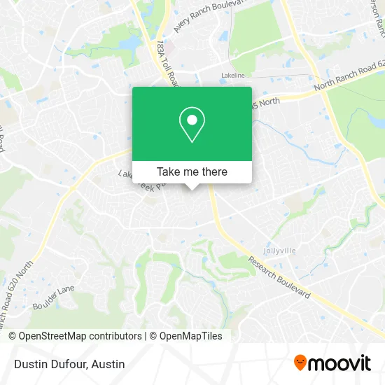 Dustin Dufour map
