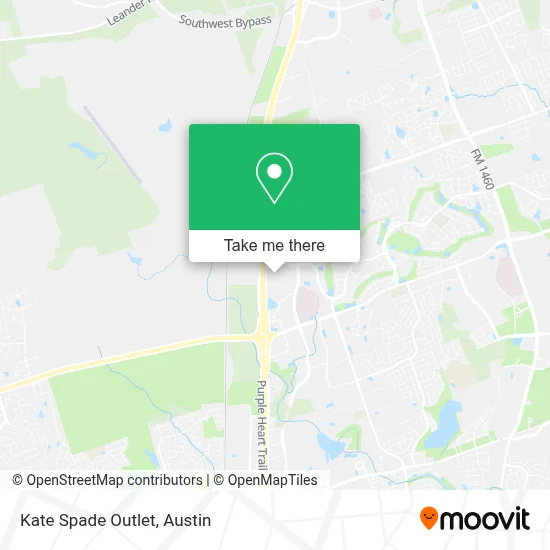 Kate Spade Outlet map