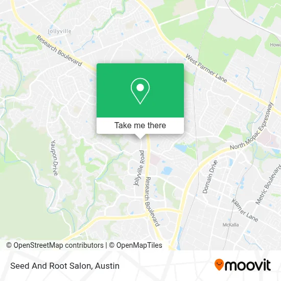 Seed And Root Salon map