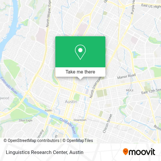 Mapa de Linguistics Research Center