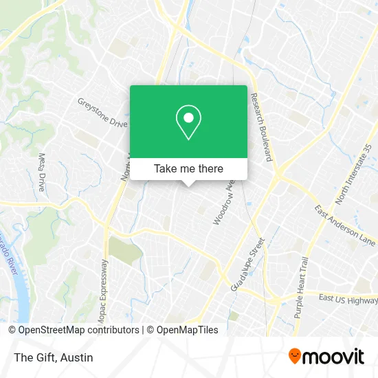 The Gift map