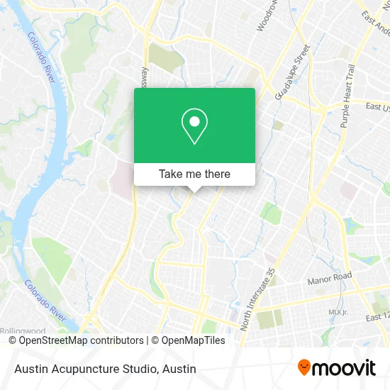 Austin Acupuncture Studio map
