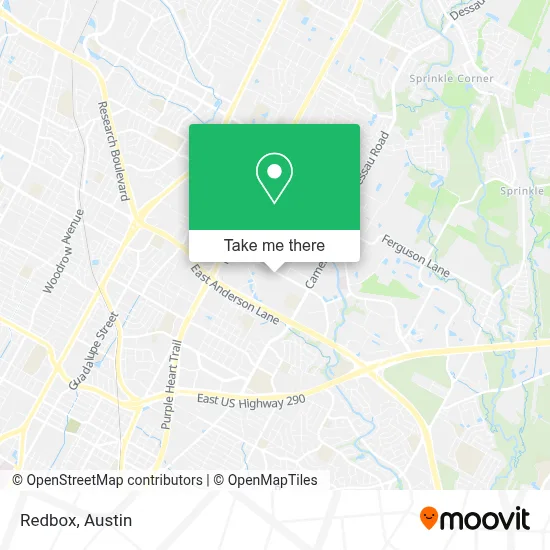 Redbox map