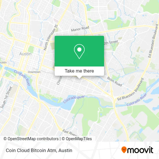Coin Cloud Bitcoin Atm map