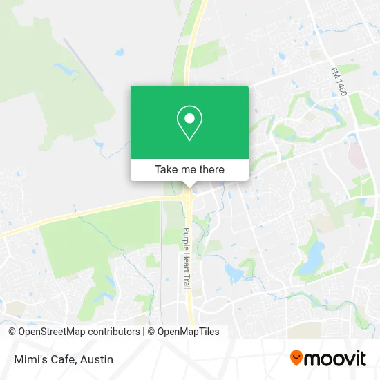 Mimi's Cafe map