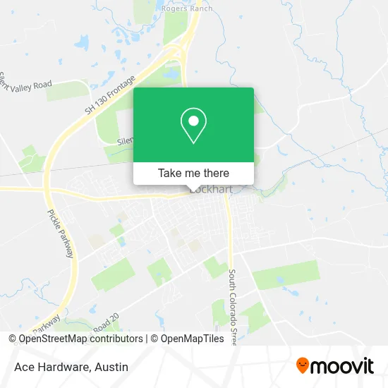 Ace Hardware map