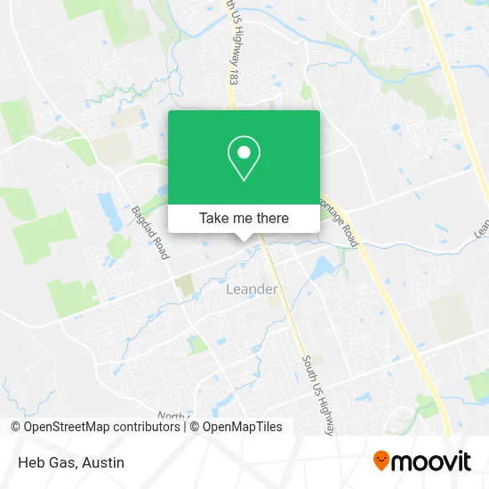 Heb Gas map