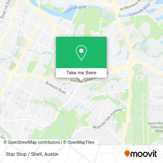 Mapa de Star Stop / Shell