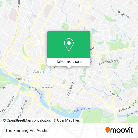 The Flaming Pit map