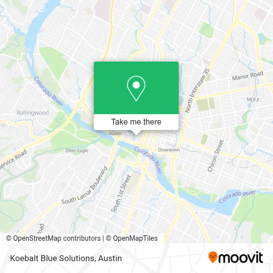 Koebalt Blue Solutions map