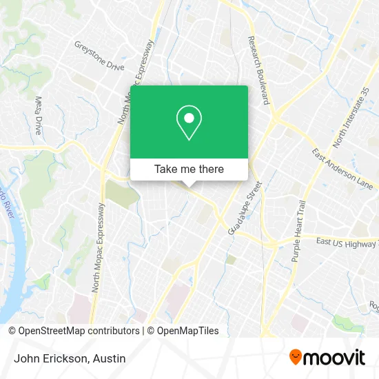John Erickson map