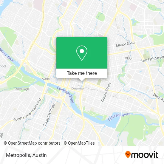 Metropolis map