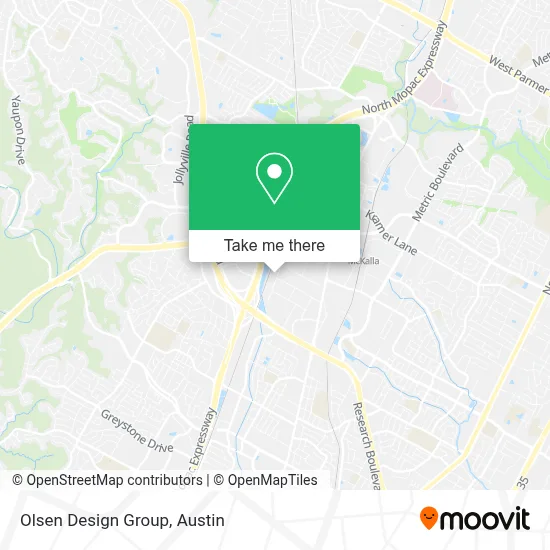 Olsen Design Group map