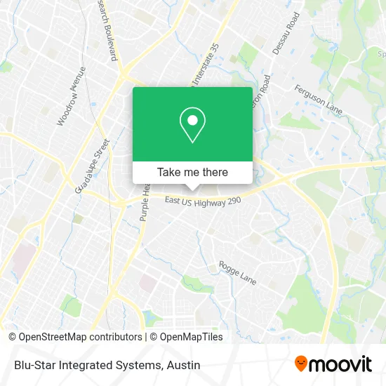 Blu-Star Integrated Systems map