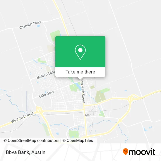Bbva Bank map