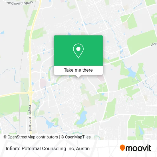 Infinite Potential Counseling Inc map