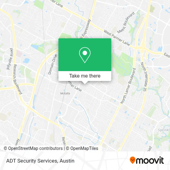 Adt Security Services map