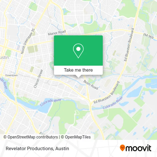 Revelator Productions map