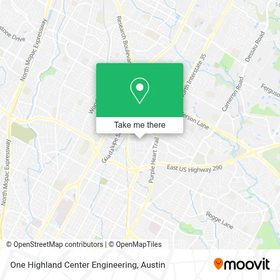 One Highland Center Engineering map