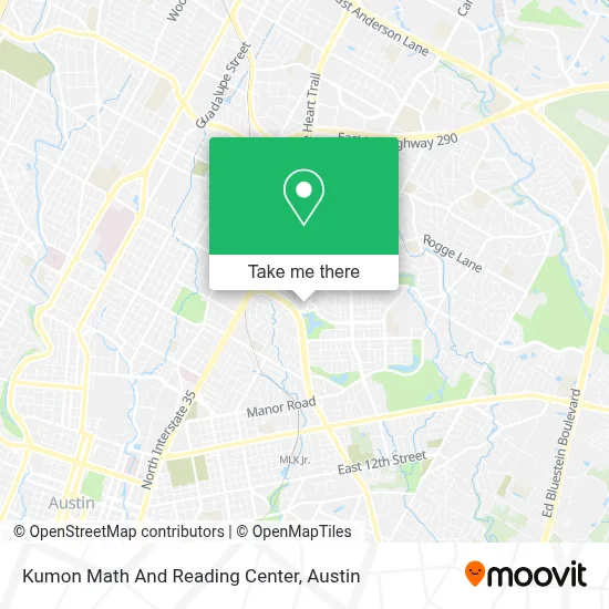 Kumon Math And Reading Center map